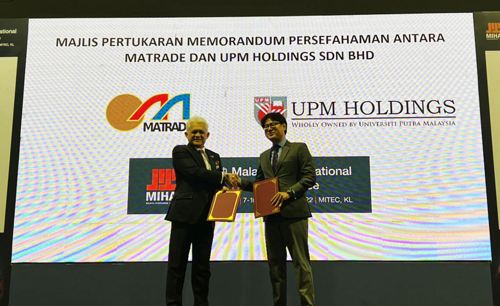 MATRADE & UPM Holdings Sign Memorandum of Understanding